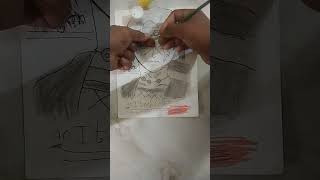 drawing Itachi blard # short # viral #@ Arts TV 07-vnr