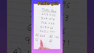 maths quiz#youtubeshorts #shorts #maths #2022shorts #viralshorts #mathsquiz #mathsgk #easy#number