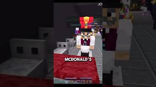McDonalds #zeqa #minecraft #gaming #zeqa4k #zeqapvp #minecraftmemes  #hive