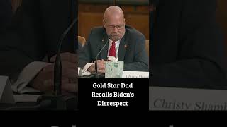 Gold Star Dad on Biden #shorts