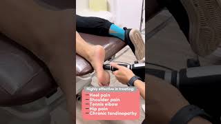 This treatment will shock you #physioandsole #podiatry #podiatrysg #fyp #shorts