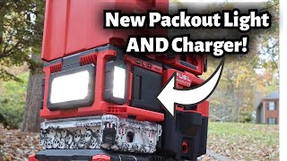 New Milwaukee Packout Light and Charger!! 3000 Lumens.