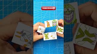 Diy cute emoji #cutecrafts #papercrafts #emoji #emojipuzzle #papercraft #puzzle #art #papercraft