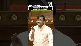 “Who has to resign Nehru or Trump? Sanjay Raut targets HM Shah, demands his resignation