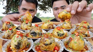 OUTDOOR COOKING | GRILLED SPICY BALUT MUKBANG (HD)