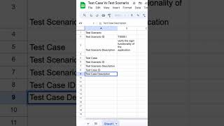 Test Case vs Test Scenario