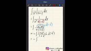 No partial fraction decomposition today! Let's use this cool integral tricks #shorts #calculus #math