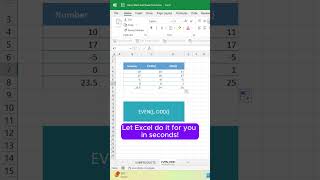 EVEN vs ODD Function in Excel | Round Numbers Fast!