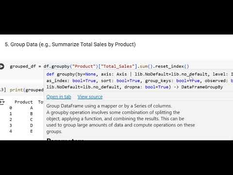 Group by data using python #excel #dataanalysis #exceltips #education #datascience #python #panda