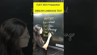 CUET 2023 | English Language Test | Important Vocabulary #shorts #cuet2023 #vocab #cuetenglish