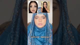 Latina makeup #latinamakeup #copypaste #trendyshorts #makeuptutorial #explore #youtubeshorts #beauty