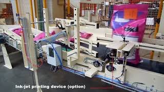 Concetti Group - Link-Pack - Bagging and paletizing for large bags.