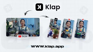 1 Click = 10 Reels? Klap Might Be the Magic Tool Creators Need!