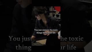 Now you don't say anything just remove the toxic thing from your life  #foryou #foryoupage #fyp
