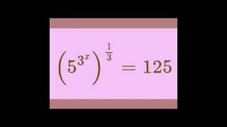 Today's Exponents challenge #dailypractice #exponents #dailychallenge #mathsreels #algebra #maths