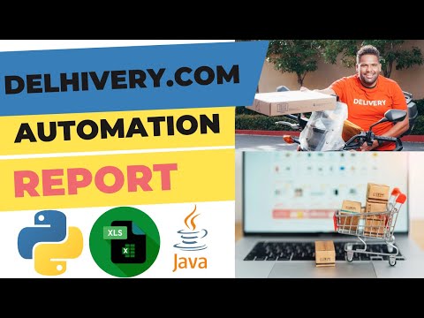 Selenium Delhivery  tracking python Scriping automation