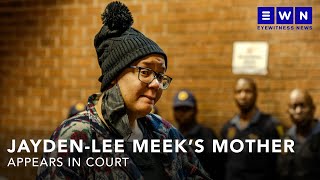 Jayden-Lee Meek’s mother appears in court over his death