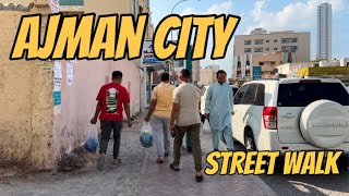 Random Street walking inside Ajman City, UAE 🇦🇪