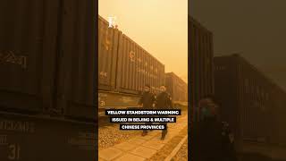 Strong Sandstorms Blanket Beijing & Chinese Provinces, Air Quality Drops To Hazardous Levels