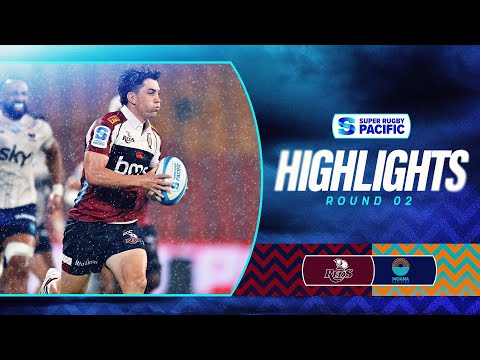 HIGHLIGHTS | REDS v MOANA PASIFIKA | Super Rugby Pacific 2025 | Round 2