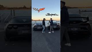 C6 Corvette vs. Toyota Supra REV BATTLE 🔥 #toyotasupra #supra #corvette #chevy