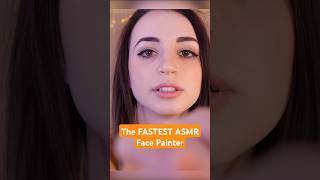 The FASTEST ASMR Face Painter #asmr