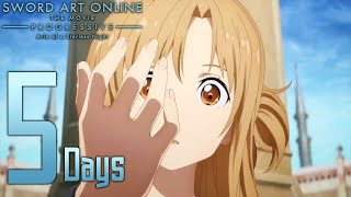 ¡FALTAN 5 DÍAS para Sword Art Online Progressive Aria Of a Starless Night!