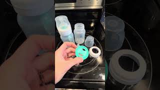 Honest review Philips avent bottles with anti colic piece! #honestreviewer #momlife