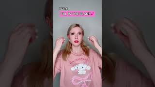 #pov Fill in the BLANKS that are sent to your SOULMATE... #foryou #viral #story #soulmate #acting