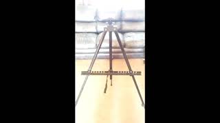 Amzdeal Portable Easel Adjustable Aluminium floor & display Easel stand Tripod Telescopic +Bag