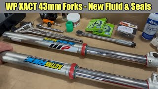 43mm WP XACT fork with AER - Fork Seals & Fluid Rebuild (KTM, GasGas, Husqvarna)