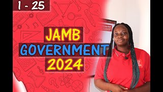 JAMB CBT Government 2024 Past Questions 1 - 25