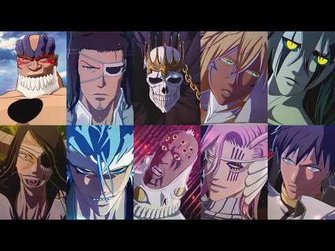 All Espadas Ultimates & Resurreccións/Awakenings-BLEACH Rebirth Of Souls