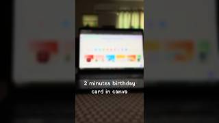 Digital birthday card in 2 min with canva AI | Digital Birthday Card #canvaai #canva #canvahacks
