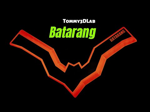 Batarang Boomerang Test