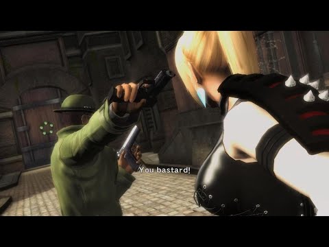 Ninja Gaiden Sigma - Chapter 8 boss fight: Rachel VS Gamov (Very Hard)
