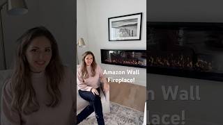 Electric Wall Fireplace Install!