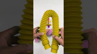 Creating Colors Mixing ASMR POP-Sound #diy #satisfyingvideos # relaxing #creative #oddasmr #crunchy