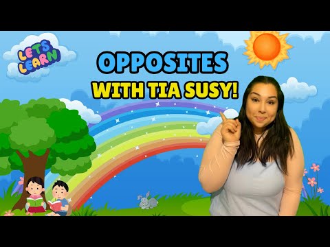 Opposites 🤩 | Fun Learning for Kids | #interactivelearning   🧸