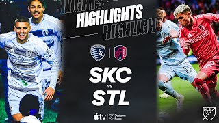 Sporting Kansas City vs. St. Louis CITY SC | Full Match Highlights | Joveljic Brace!