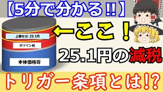 【ゆっくり解説】5分でトリガー条項が分かる動画です！