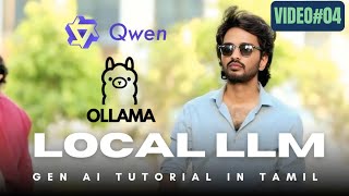 Qwen Local LLM in Tamil | How to Run Qwen on Ollama | Chatbot Tutorial Tamil