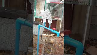 Amazing idea to fix PVC pipe low pressure water #shorts