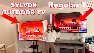 Sylvox Waterproof Deck tv Review 75 inch Q LED