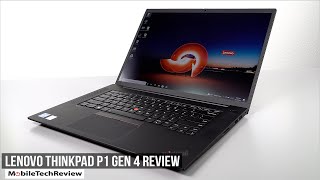 Lenovo ThinkPad P1 Gen 4 Review