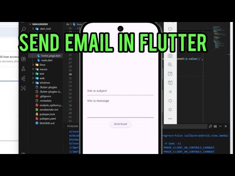 How to send email in Flutter? Send email from flutter app with URL Launcher