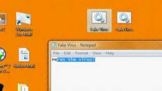 How To make a Fake Virus