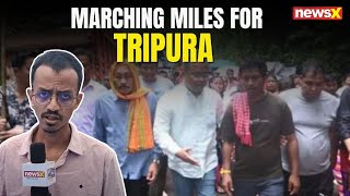Tripura Protester Treks to Delhi Over ‘Greater Tripura’ Demand and Border Infiltration | NewsX