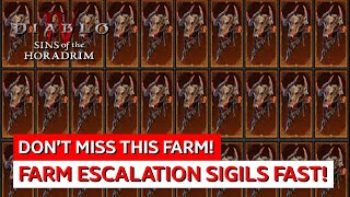 How to FARM Escalation Sigils FAST in Diablo 4, Unlock Astaroth’s Lair & Mythic Loot!