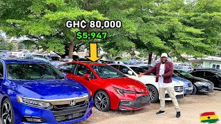 Ep.24 ZERO IMPORT DUTY CARS | Prices Of Cheap Foreign Used Cars In Accra Ghana!